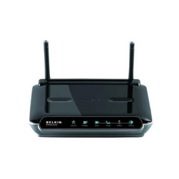 F5D92304 - Belkin Wireless Router + 4-Ports Switch EN Fast EN 802.11b 802.11g IEEE 802.11g+ (Refurbished)