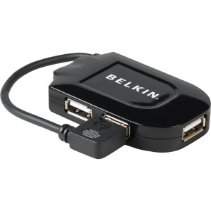 F5U045TT - Belkin 4-port USB 1.1 Pocket Hub - 4 x USB 1.1 USB Downstream - External