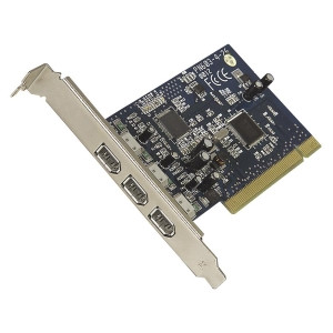 F5U503V - Belkin FireWire 3-Port PCI Card - 3 x 6-pin IEEE 1394a FireWire - Plug-in Card