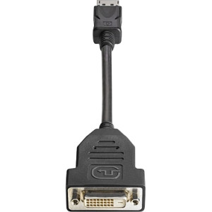 FH973AT - HP Video Cable- Smart Buy DisplayPort Male Video DVI-D (Single-Link) Female Digital Video 7.48-inch