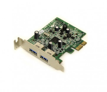 FWGJ8 - Dell Adapter 2-Port USB 3.0 HUB PCI-Ex1 Half-Height (10 Pack)