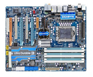 GA-EX58-EXTREME - Gigabyte GA-EX58-EXTREME Intel X58 Express Chipset DDR3 6-Slot Memory SATA 3Gb/s ATX System Board (Motherboard) Socket LGA1366