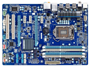 GA-P67A-UD3 - Gigabyte Intel P67 Express Chipset DDR3 4-Slot SATA 6Gb/s ATX System Board (Motherboard) Socket LGA1155