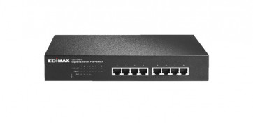 GS-1008PH - Edimax 8-Port Gigabit Ethernet Switch with 4 PoE+ Ports (80W)