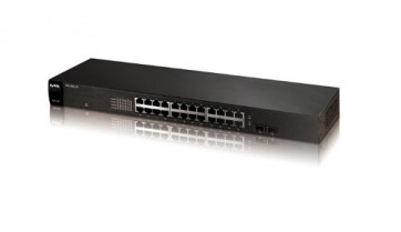 GS1100-24 - Zyxel 24-Port 10/100/1000Base-TX Gigabit Ethernet Switch Rack-Mountable