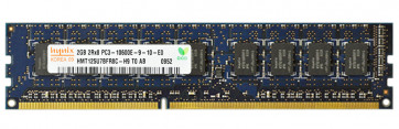 HMT125U7BFR8C-H9T0 - Hynix 2GB DDR3-1333MHz PC3-10600 ECC Unbuffered CL9 240-Pin DIMM 1.35V Low Voltage Dual Rank Memory Module