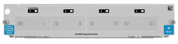 J8707A#ABB - HP ProCurve 5400zl 4-Port 10-Gbase-X2 XFP Local Connection Module (LCM) Switch Expansion Module (Refurbished)