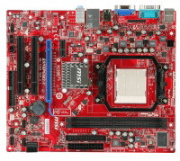K9N6PGM2-V2 - MSI AMD Phenom II NVIDIA nForce 630a & GeForce 7025 DDR2 SATA2 PCI-E x16 Socket Socket AM2+ micro-ATX Motherboard (Refurbished)