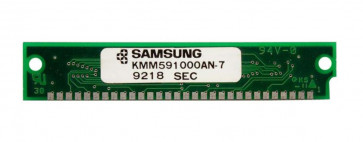 KMM591000AN-7 - Samsung 1MB FastPage 70ns 5v 30-Pin SIMM Memory Module (Refurbished)