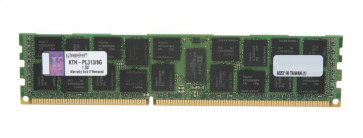 KTH-PL313/8G-M393B1K - Kingston 16GB Kit (2 X 8GB) DDR3-1333MHz PC3-10600 ECC Registered CL9 240-Pin DIMM Dual Rank x4 Memory