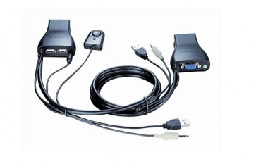 KVM-222 - D-LINK 2-Port USB KVM Switch with Audio Support