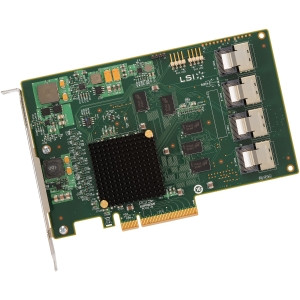LSI00244 - LSI Logic 9201-16i 16-port SAS Controller - Serial Attached SCSI (SAS) Serial ATA/600 - PCI Express 2.0 x8 - Plug-in Card