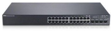 M023F - Dell PowerConnect 5424 24-Ports Gigabit Layer 2 Managed Switch (Refurbished)