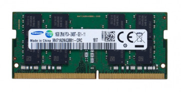 M471A2K43BB1-CRC - Samsung 16GB DDR4-2400MHz PC4-19200 non-ECC Unbuffered CL17 260-Pin SoDimm 1.2V Dual Rank Memory Module