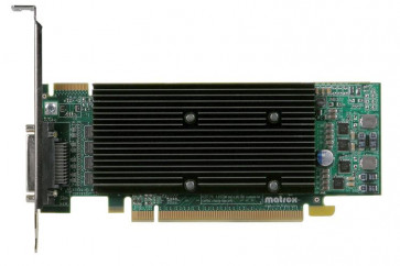 M9140 - Matrox Graphics 512MB GDDR2 PCI Express x16 4x DVI Low Profile Workstation Video Graphics Card