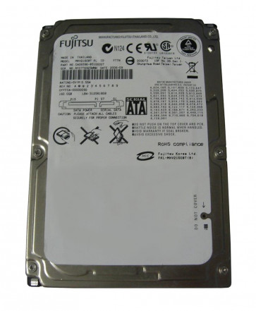 MHV2160BT - Fujitsu 160GB 4200RPM 8MB Cache 2.5-inch SATA 7-Pin Laptop Hard Drive