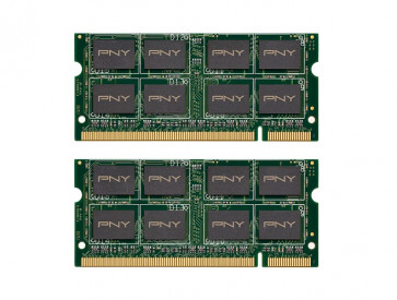 MN2048KD2-667 PNY 2GB Kit (2 X 1GB) PC2-5300 DDR2-667MHz non-ECC Unbuffered CL5 200-Pin SoDimm 1.8V Dual Rank Memory