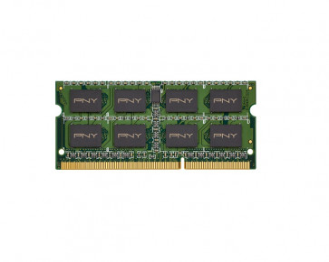 MN8192SD3-1600-X9 PNY 8GB PC3-12800 DDR3-1600MHz non-ECC Unbuffered CL11 204-Pin SoDimm 1.5V Dual Rank Memory Module