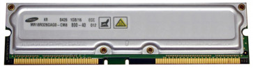 MR18R326GAG0-CM8 - Samsung Rambus 1GB PC800 800MHz ECC Unbuffered 40ns 184-Pin RDRAM RIMM Memory (Refurbished)
