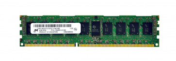 MT18KSF51272PDZ-1G4D1 - Micron Technology 4GB DDR3-1333MHz PC3-10600 ECC Registered CL9 240-Pin DIMM 1.35V Low Voltage Dual Rank Memory Module