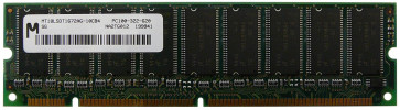 MT18LSDT1672AG-10CB4 - Micron Technology 128MB 100MHz PC100 ECC Unbuffered CL2 168-Pin DIMM 3.3V Memory Module
