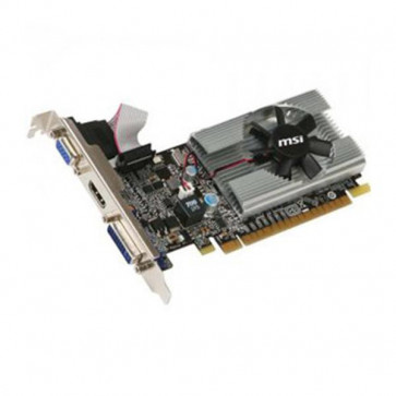 N210-MD1G-A1 - MSI GeForce 210 1GB 64-bit DDR3 HDMI/D-Sub/DVI PCI Express x16 2.0 Video Graphics Card