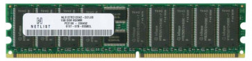 NL9127RD12042-D21JIB - Netlist 1GB DDR-266MHz PC2100 ECC Registered CL2.5 184-Pin DIMM 2.5V Memory Module