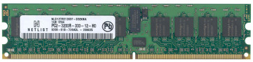 NLD127R21203F-D32KNA - Netlist 1GB DDR2-400MHz PC2-3200 ECC Registered CL3 240-Pin DIMM 1.8V Single Rank Memory Module