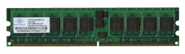 NT1GT72U4PA0BU-5A - Nanya 1GB DDR2-400MHz PC2-3200 ECC Registered CL3 240-Pin DIMM 1.8V Single Rank Memory Module
