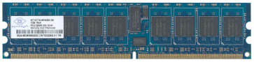 NT1GT72U4PA0BV-5A - Nanya 1GB DDR2-400MHz PC2-3200 ECC Registered CL3 240-Pin DIMM 1.8V Single Rank Memory Module