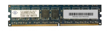 NT1GT72U8PB0BY-25D - Nanya 1GB DDR2-800MHz PC2-6400 ECC Unbuffered CL6 240-Pin DIMM 1.8V Dual Rank Memory Module