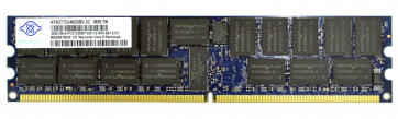 NT4GT72U4ND0BV-3C - Nanya 4GB 2RX4 PC2-5300P Memory Module (1X4GB)