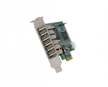 PEXUSB7LP - StarTech OneConnect 7 Port PCI Express Low Profile HIGH SPEED USB 2.0 Adapter Card - 6 X TYPE A FEMALE USB 2.0 USB External