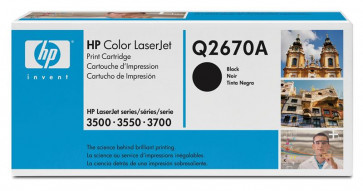 Q2670A - HP 308A Toner Cartridge (Black) for Color LaserJet 3500/3550/3700 Series Printer
