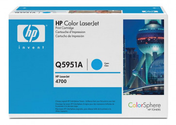 Q5951A - HP 643A Toner Cartridge (Cyan) for Color LaserJet 4700 Series Printer