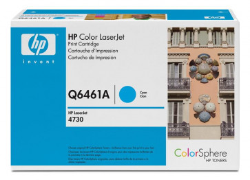 Q6461A - HP Toner Cartridge (Cyan) for Color LaserJet 4730 Series Printer