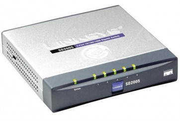 SD2005 - Linksys 5-Port 10/100/1000Mbps Gigabit Switch (Refurbished)