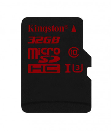 SDCA3/32GBSP - Kingston 32GB Class 3 microSDHC UHS-I Speed Flash Memory Card