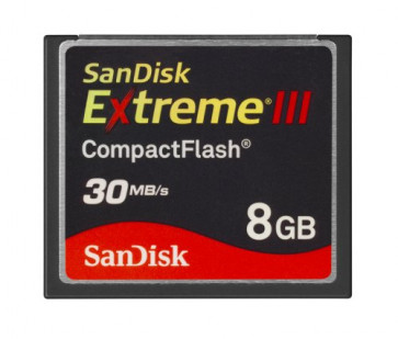SDCFX3-008G-E31 - SanDisk Sandisk 8GB Extreme III Compact Flash Card