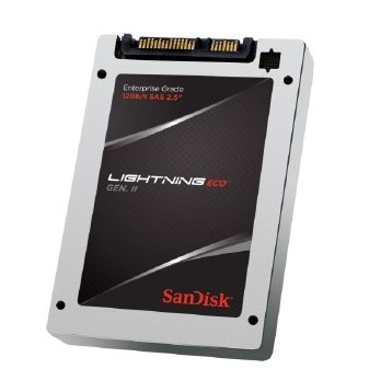 SDLTODKR-800G-5CA1 - SanDisk Lightning Eco Gen Ii 800GB SAS 12Gb/s 2.5-Inch Solid State Drive