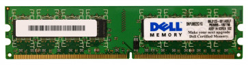 SNPU8622C/1G - Dell 1GB DDR2-667MHz PC2-5300 non-ECC Unbuffered CL5 240-Pin DIMM 1.8V Memory Module