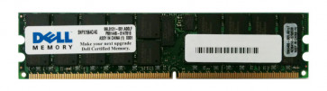 SNPX1564C/4G - Dell 4GB DDR2-400MHz PC2-3200 ECC Registered CL3 240-Pin DIMM 1.8V Dual Rank Memory Module