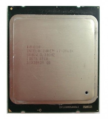 SR0KF - Intel Core i7-3960X Extreme Edition 6-Core 3.30GHz 5GT/s DMI2 15MB SmartCache Socket FCLGA2011 Processor