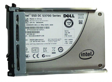 SSDSC2BA100G3T - Dell / Intel DC S3700 Series 100GB MLC SATA 6Gb/s 2.5-inch Solid State Drive