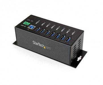 ST7300USBM - StarTech 7-Port USB 3.0 Hub Mountable Metal Industrial