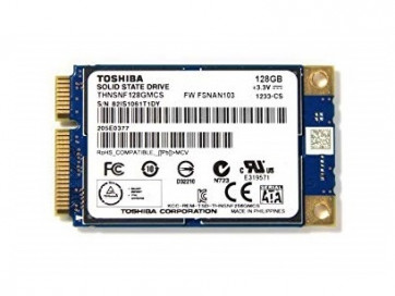 THNSNF128GMCS - Toshiba HG5d Series 128GB Multi-Level Cell (MLC) mSATA 6Gb/s Mini PCI Express 1.8-inch Solid State Drive