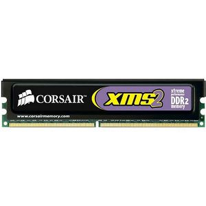 TWIN2X1024-8500 - Corsair 1GB DDR2-1066MHz PC2-8500 non-ECC Unbuffered CL7 240-Pin DIMM 1.8V Memory Module