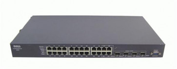 UJ371 - Dell PowerConnect 5324 24-Ports 10/100/1000 + 4 x Shared SFP Gigabit Ethernet Switch (Refurbished)