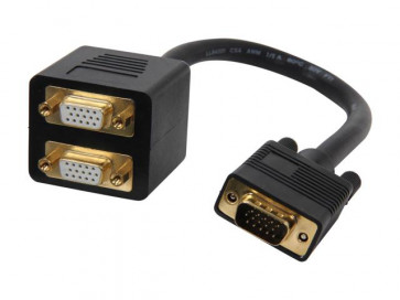 VGASPL1VV - StarTech 1ft VGA to 2x VGA Video Splitter Cable