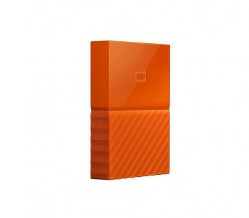 WDBYNN0010BOR-WESN - Western Digital MY Passport 1TB USB 3.0 Portable Hard Drive (Orange)